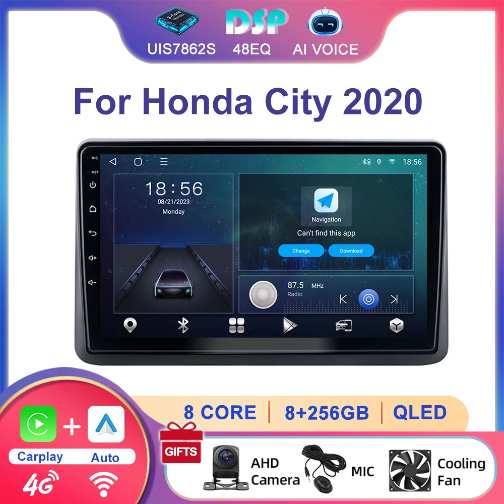 9-дюймовый 2-диночный многоязычный сенсорный экран стерео GPS-навигация DVD-плеер