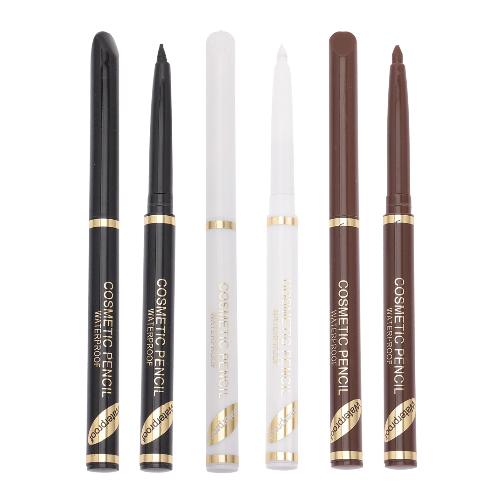 

6pcs Men Beard Pens Beard Fillers for Men Beard Shaping Tools Barber Pencils