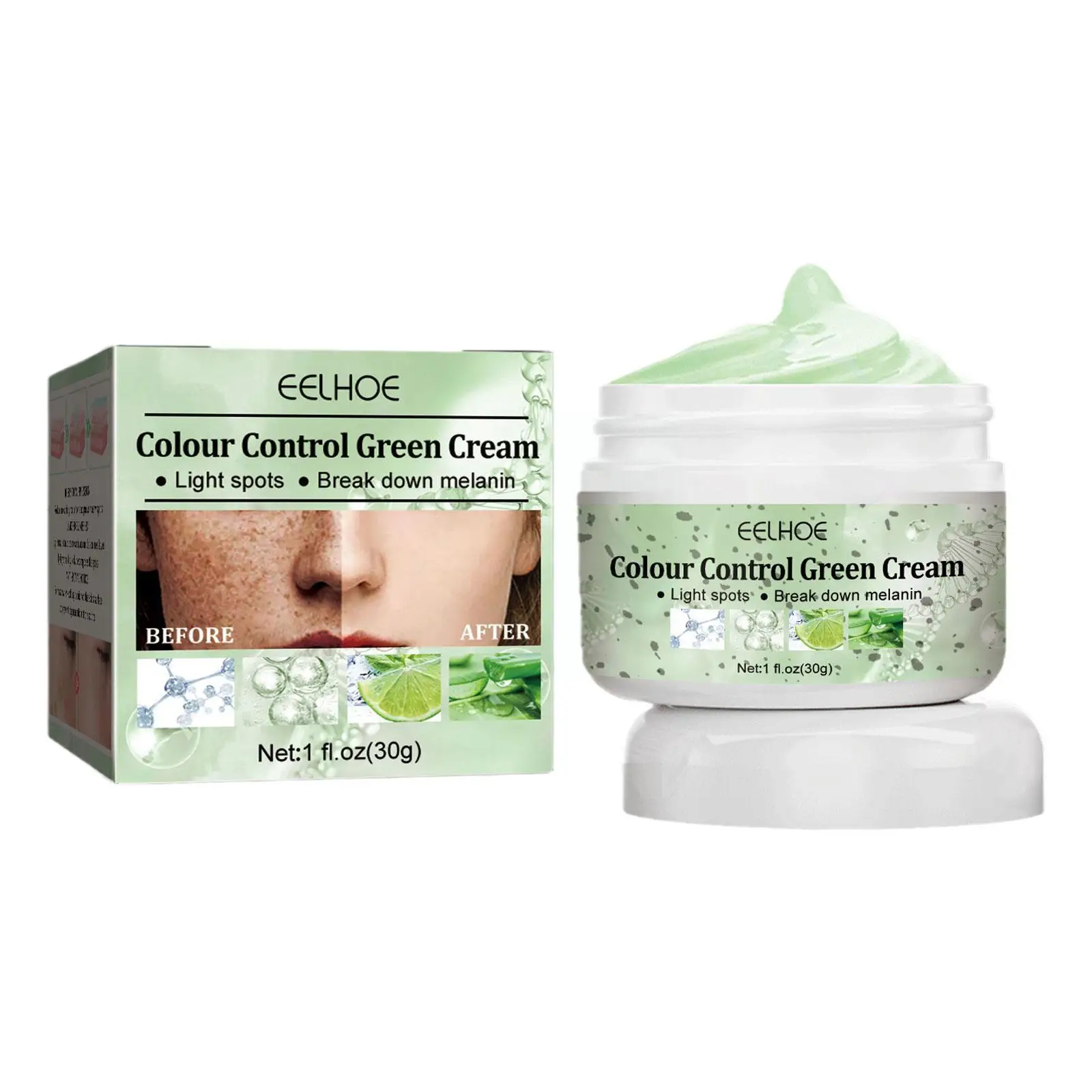 

Осветляющий точечный крем для контроля цвета, Осветляющий пигмент хлоазмы, цветной Осветляющий, Осветляющий, покраснение, Устранение пятен...