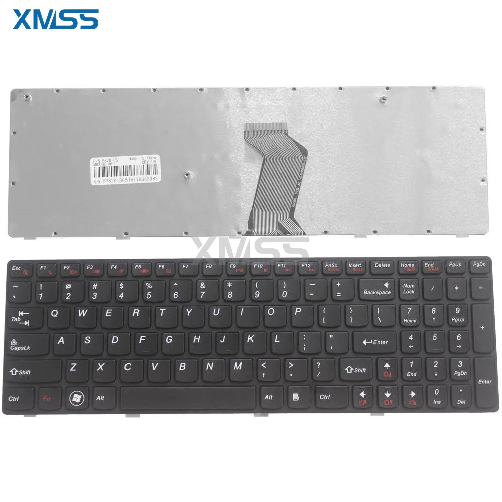 

Новая клавиатура US для Lenovo Z570 Z575 B570 B570A B575 V570 B580 B580A B585