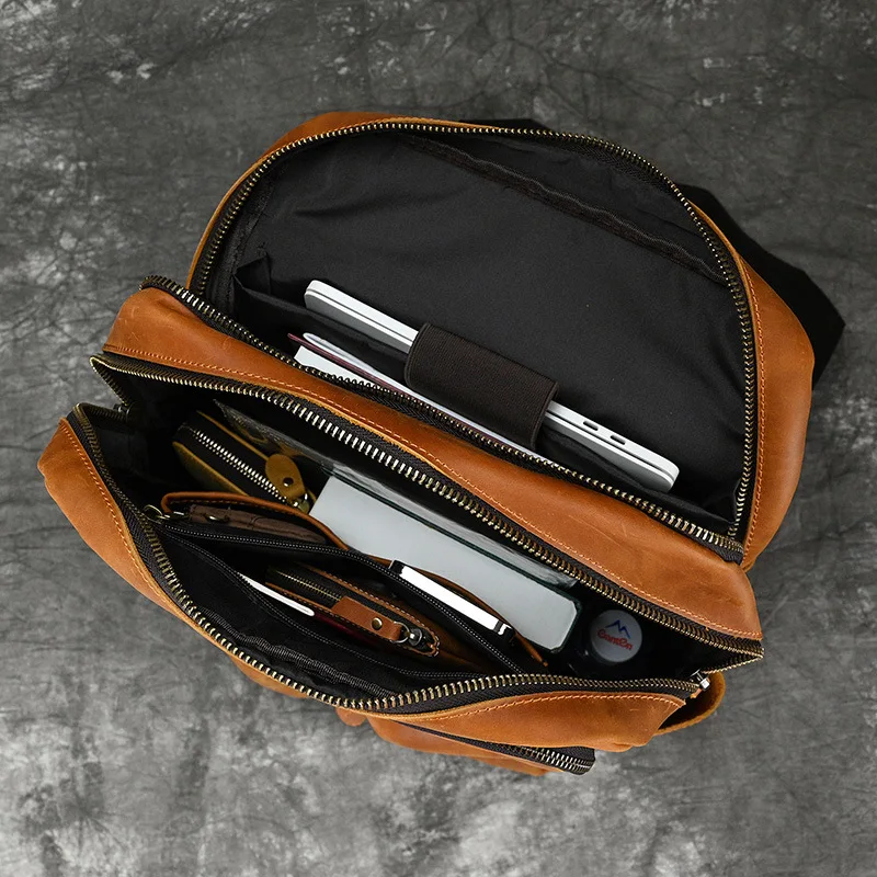 Рисунок 4 - Мужские кожаные рюкзаки в стиле ретро