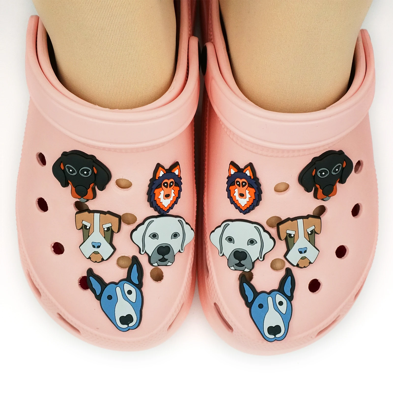 1 шт. Подвеска для обуви в виде собаки шнауцера Бультерьера немецкой овчарки