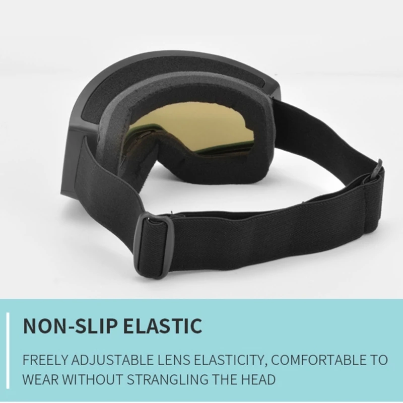 Противотуманные лыжные очки детские велосипедные для сноуборда