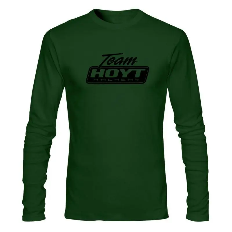 Мужская одежда новая команда Hoyt Archery черная футболка с логотипом Pro Deer Hunter лук