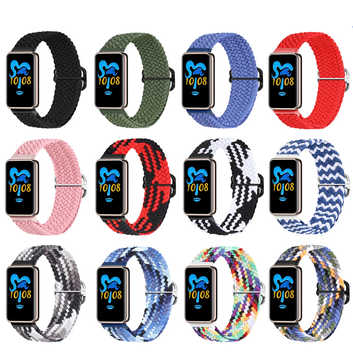 Эластичный нейлоновый браслет Solo для Honor Band 9, вязаный плетеный браслет-петля для Huawei Honor Band 10, ремни Correa (art.: 3920cfa2b1652) - 3920cfa2b1652