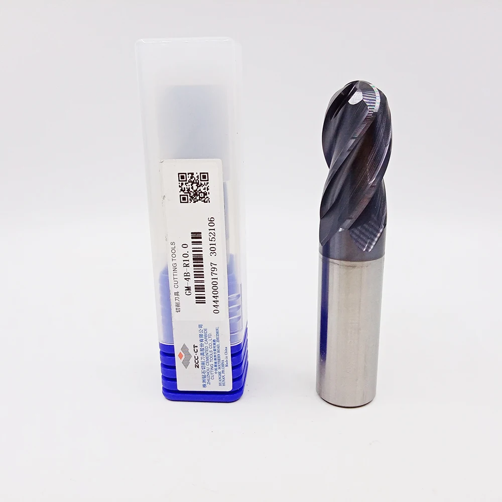 

ZCC Solid Carbide Milling GM-4B Series End Mill GM-4B-R10.0