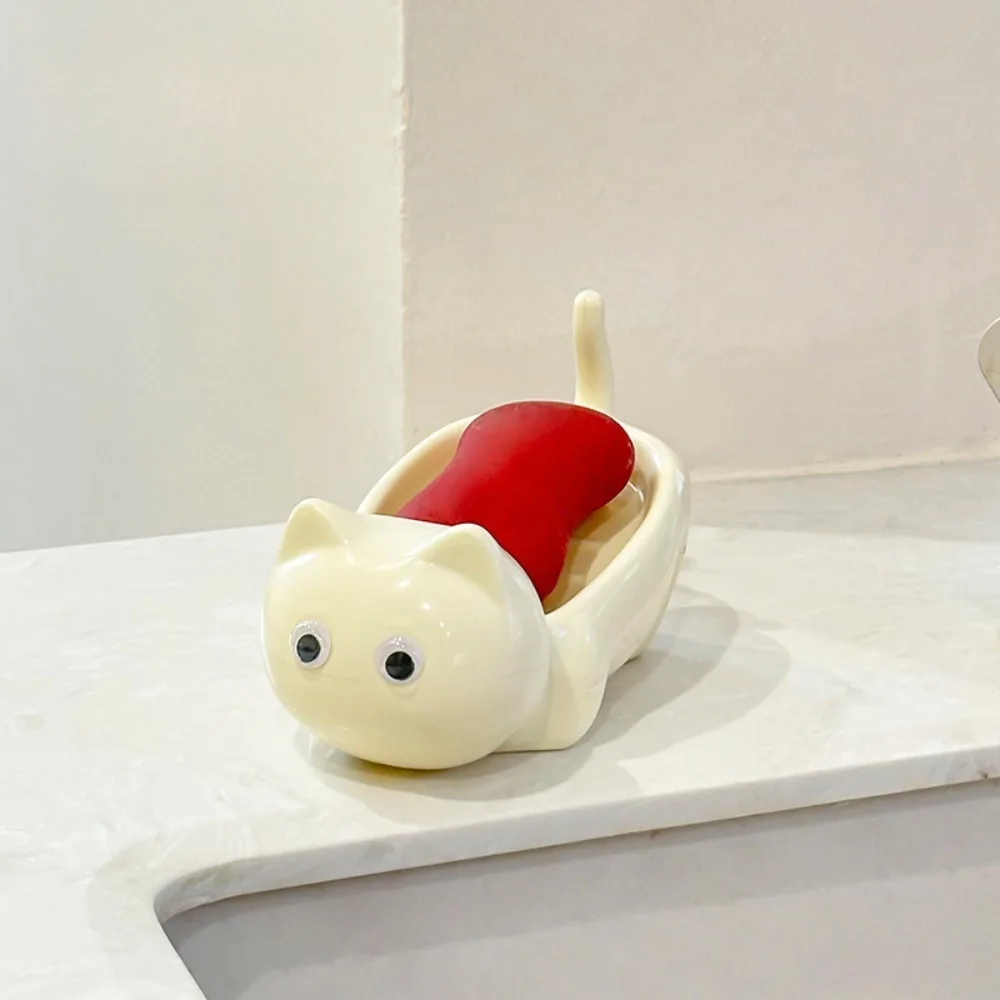 

Пластиковая мыльница в форме кошки