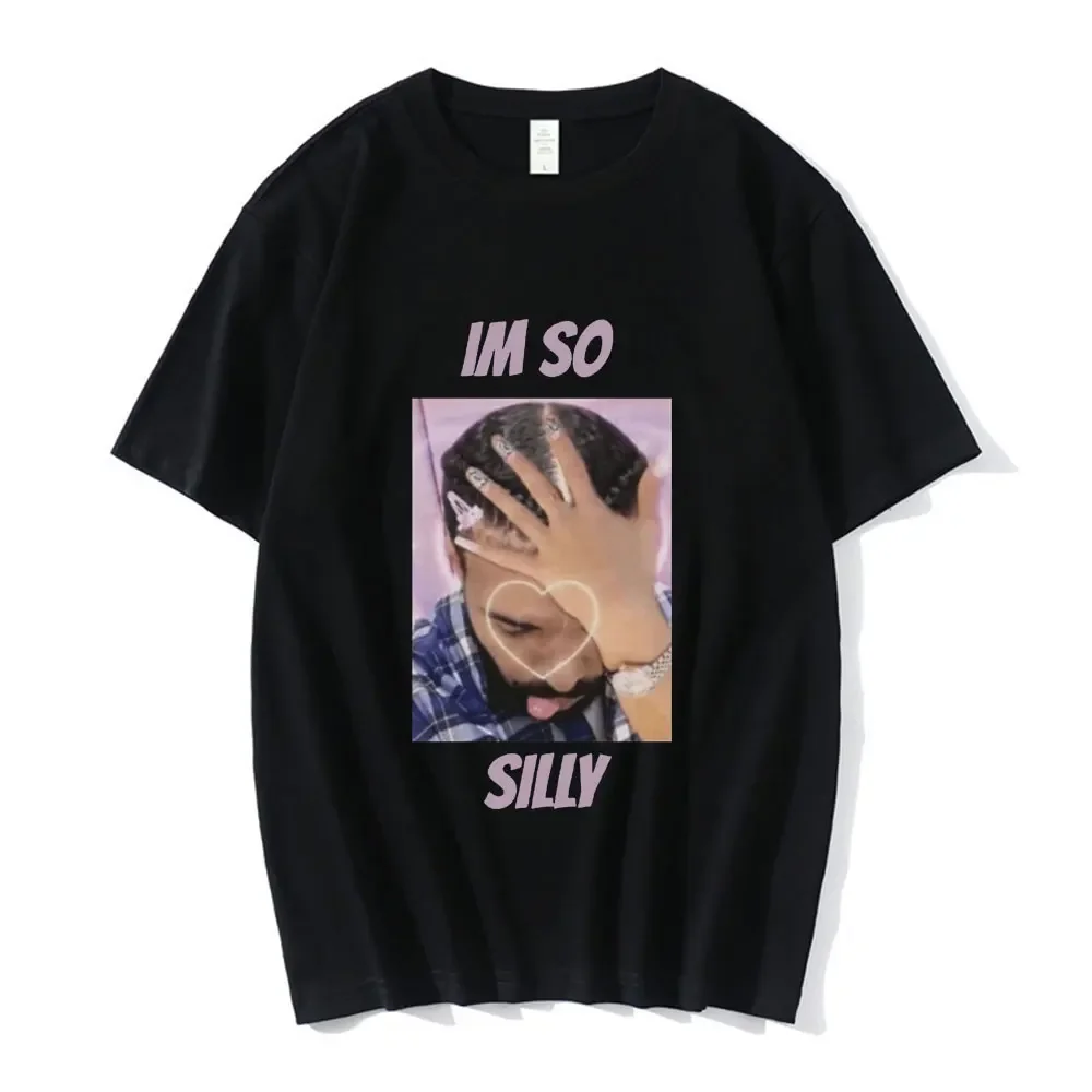 Футболка Мужская/женская с забавным Я так глупый Дрейк 100% хлопок Повседневная