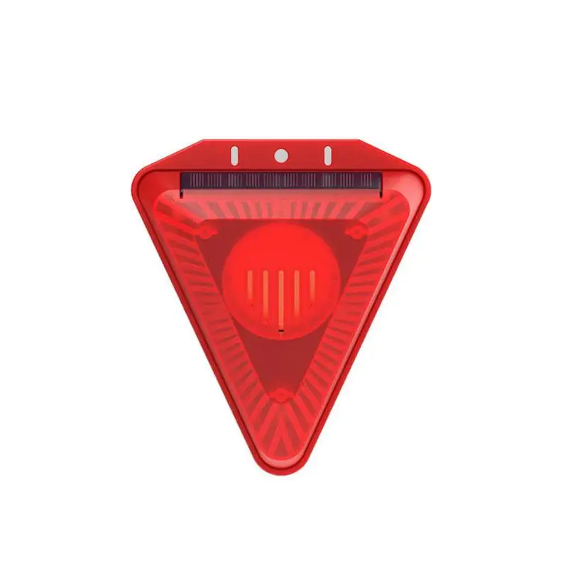 

Solar Timing Alarm IP55 Waterproof Lamp Outdoor Solar Siren Dog Barking Gunshots Waterproof Alarm Siren For Home Security