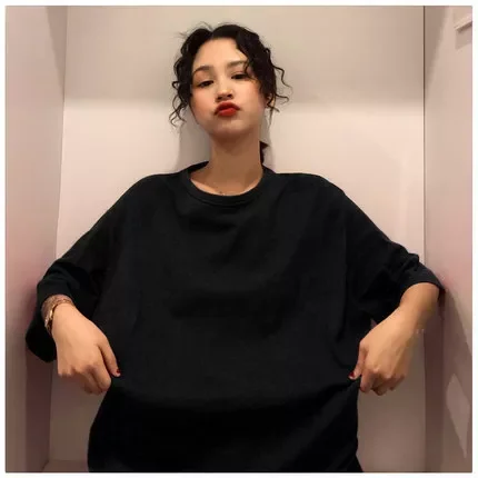 

New in Tee Shirt 7 Solid Color Basic T-shirts Women Casual Harajuku Summer long white black Tops Korean Hipster White T Shirt y2