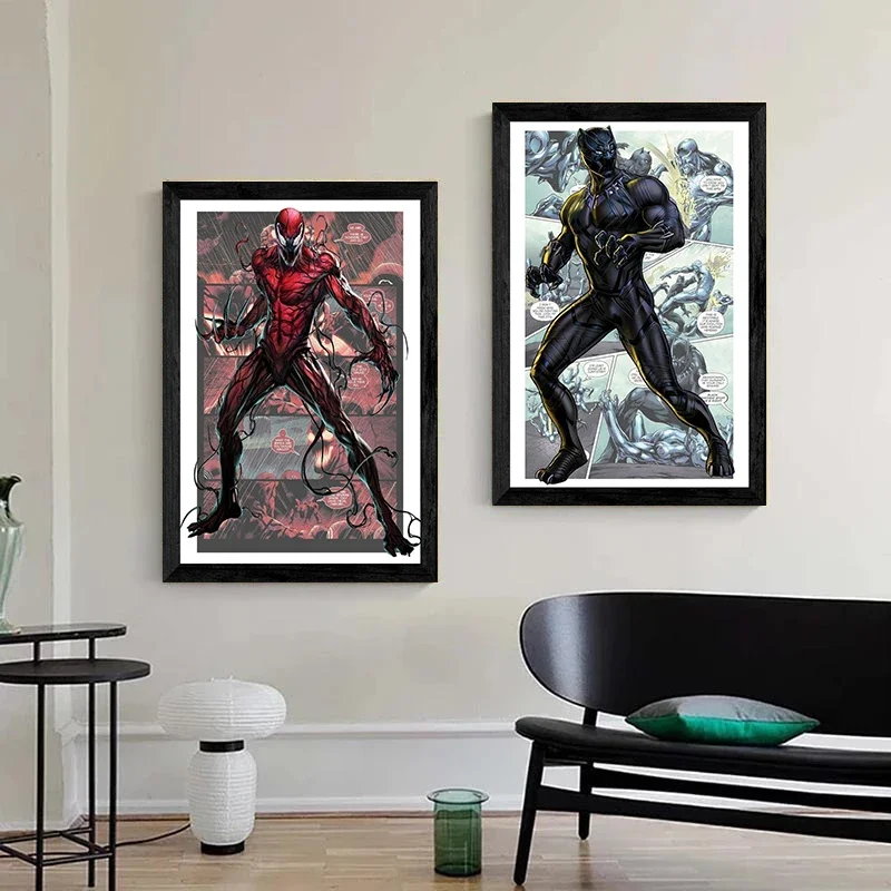 Miniso Disney Marvel Мстители постер