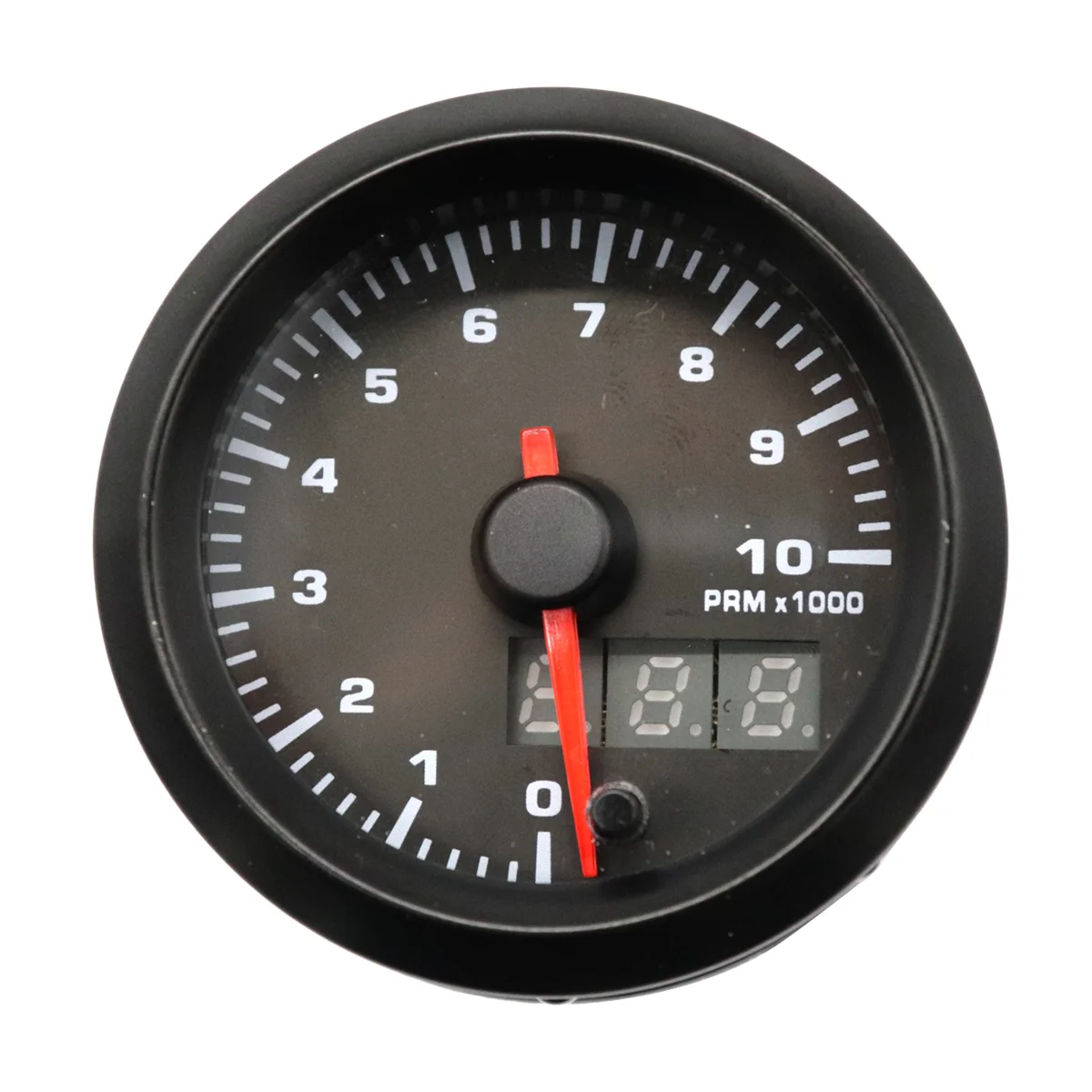 

1 шт. 7 цветов подсветка 2 дюйма 52 мм 12 В 4/6/8 цилиндрический Регулируемый 0-10000 об/мин Тахометр