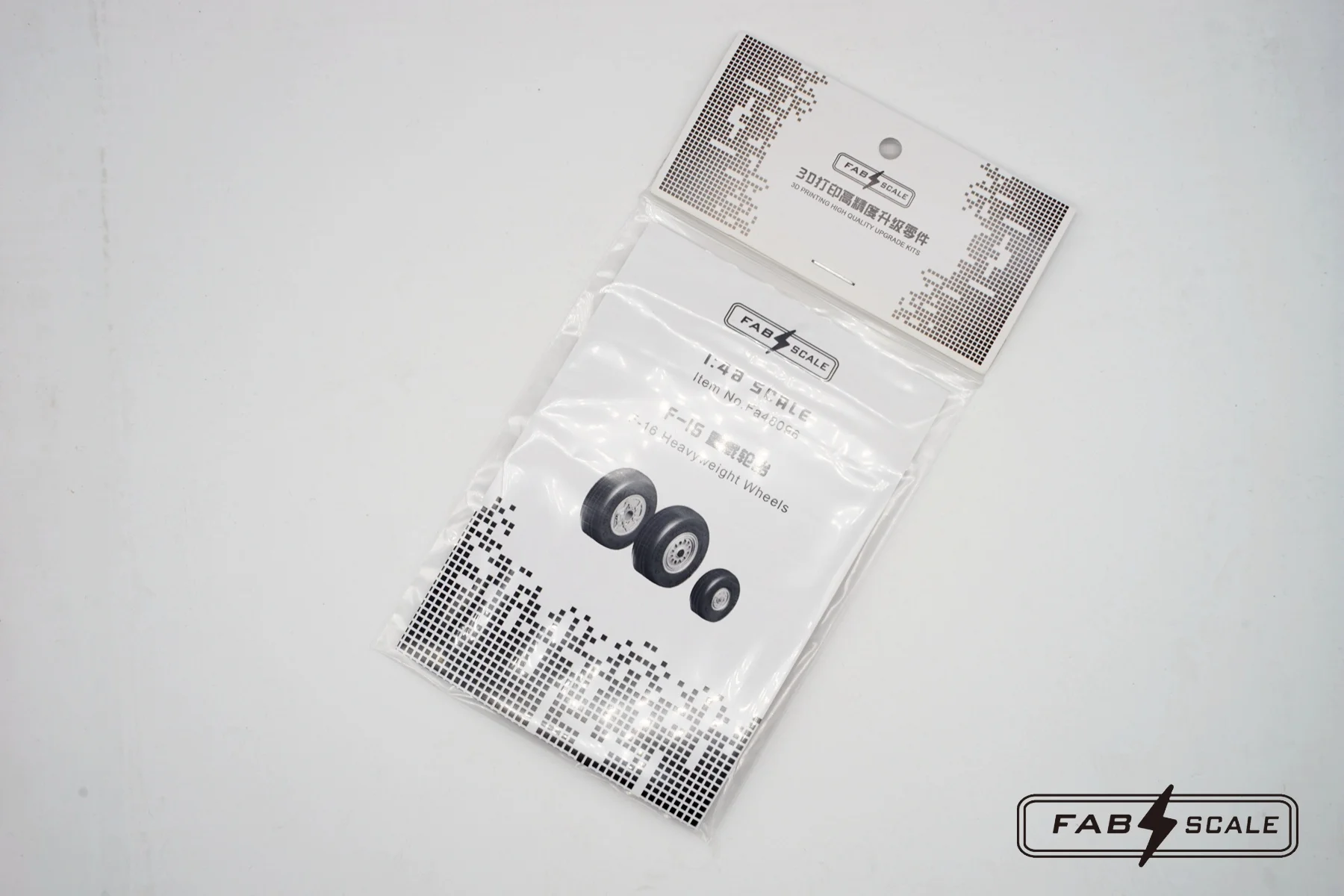 Fabscale модификация 3d-печати FA48096 F-16 тяжелые колеса 1/72 и 1/48