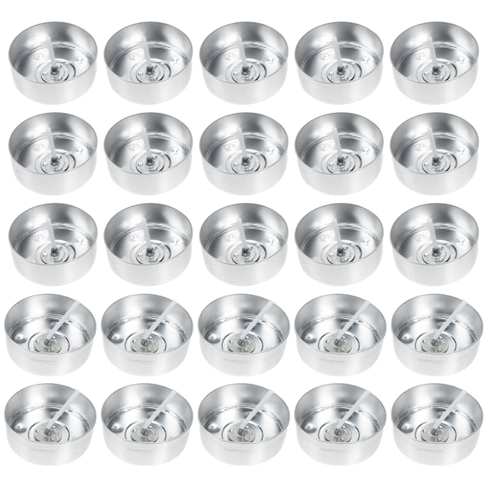 

200 Sets Jar Handmade Craft Mold Professional Candlewicks Container Cup Aluminum DIY Cups