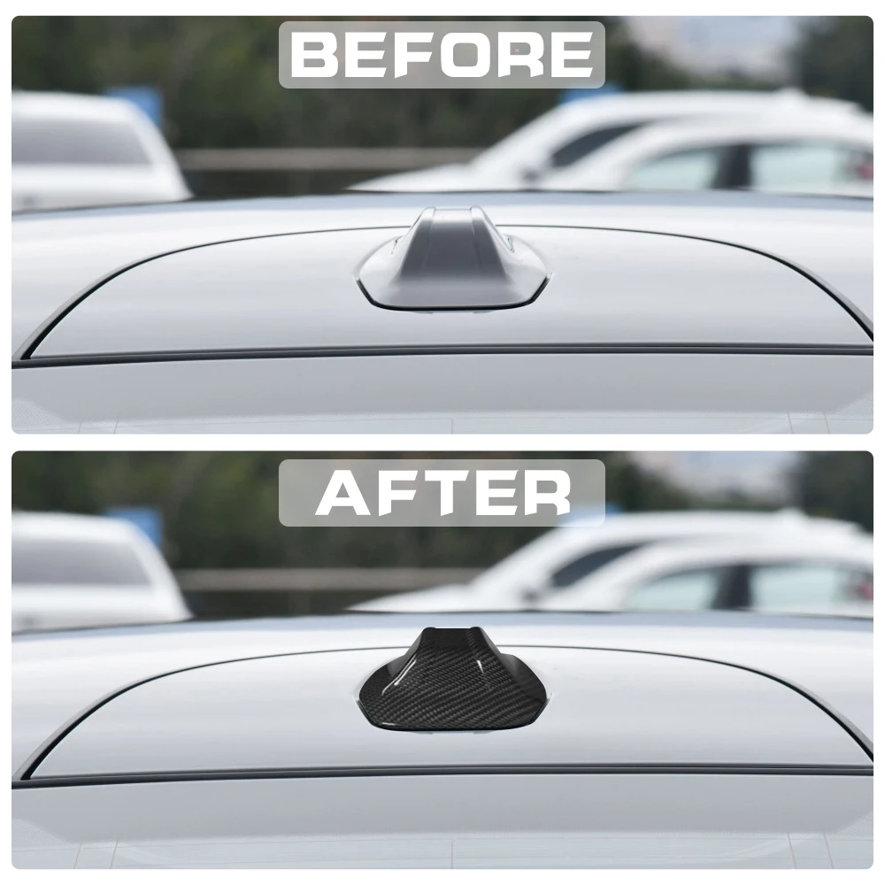 Настоящая сухая антенна на крышу из углеродного волокна декоративная крышка