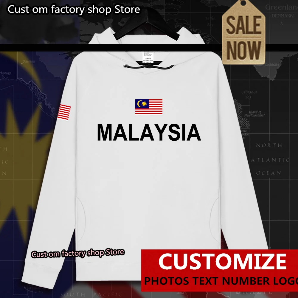 

Malaysia Malaysian Malaya MY MYS Malayan mens hoodie pullovers hoodies men sweatshirt thin streetwear clothing jerseys tracksuit