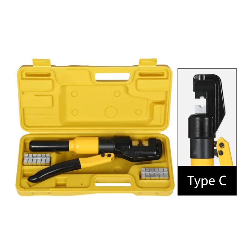 

YQK-70 Hydraulic Crimping Tool Hydraulic Crimping Plier Cable Crimping Pliers Copper Crimping Pliers Range 4-70mm Pressure 6T