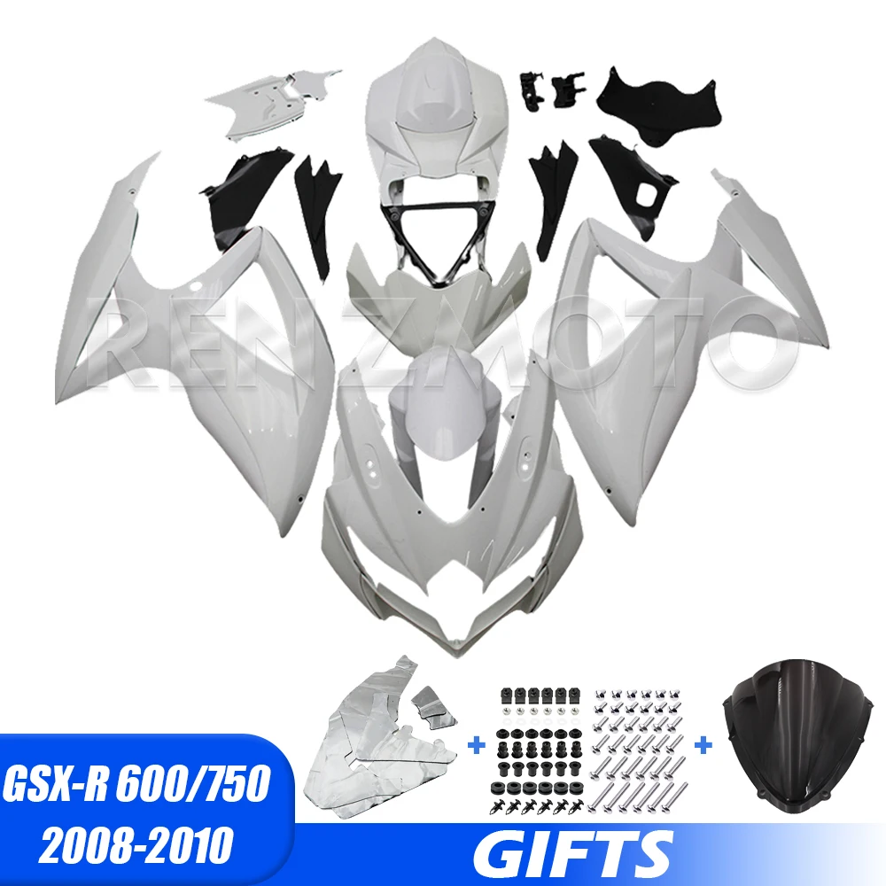 Для SUZUKI GSXR600 750 GSXR750 600 K8 комплект обтекателя мотоцикла, комплект кузова, украшение, пластиковая защитная пластина, аксессуары, корпус, инъекция