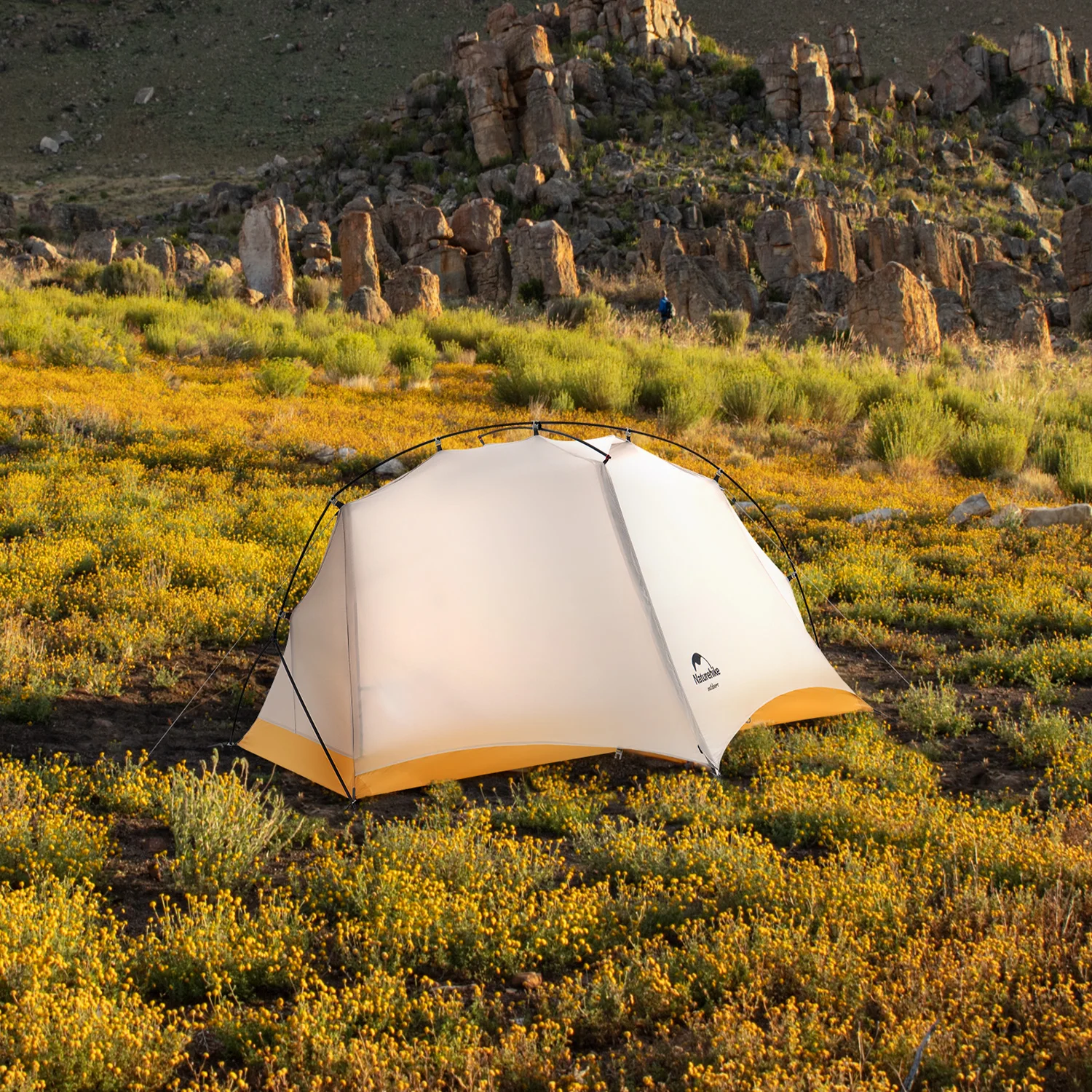 Палатка Naturehike туристическая Ультралегкая на 1 человек 930 г |