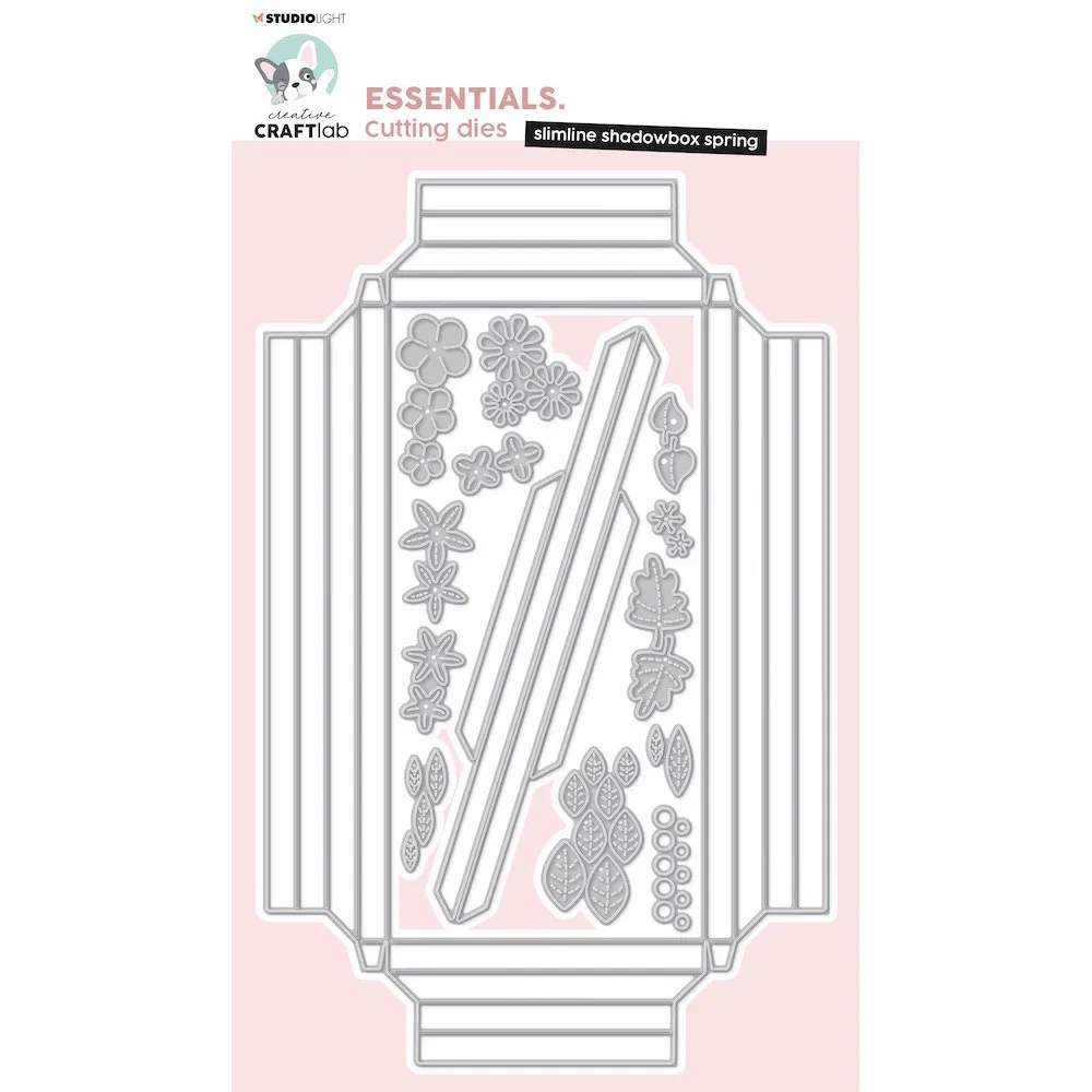 

Shadowbox весенние предметы первой необходимости Вырубные штампы Новое поступление 2023 Сделай Сам формы для скрапбукинга бумаги резания ремесл...