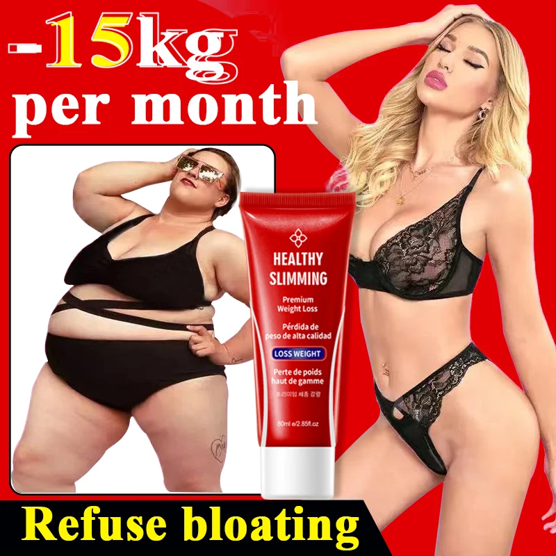 

Slimming Cream Weight Loss Remove Cellulite Sculpting Fat Burning Massage Firming Lifting Quickly Create Beautiful Curve 80ml