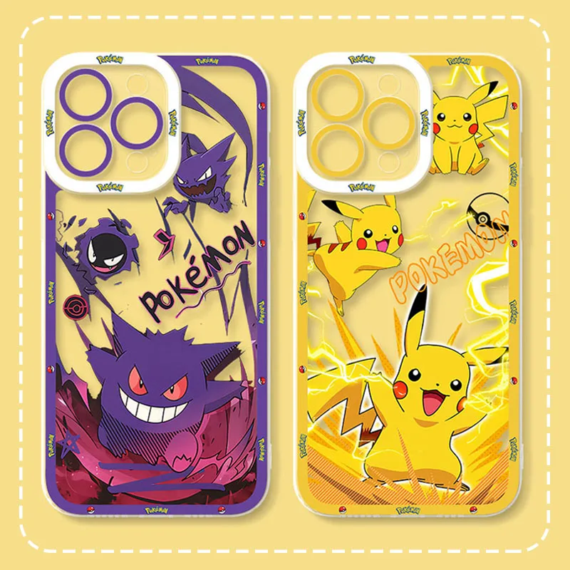 

Cartoon Pokemon Phone Case for OnePlus 8 8T 9 10 Pro 11 9R 9RT Nord Ace 2 2V One Plus 1+9R 1+8T 1+10Pro 1+11 1+Ace2 Soft Cover