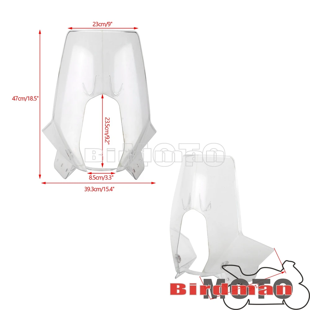 Чехол для переднего лобового стекла мотоцикла кроссового велосипеда ралли 450