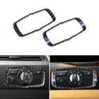 Стайлинг автомобиля из углеродного волокна внутренняя фара головного света для BMW 5 серии E60 E61 2004 2005 2006 2007 2008 2009 2010