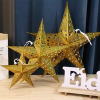creative star decoration five pointed star pendant home decoration for kids baby room bedroom ceiling home decor