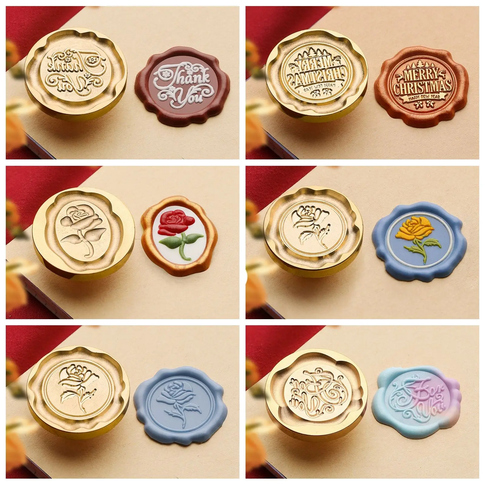 Восковая печать, Рождественская рельефная печать, восковая печать ...