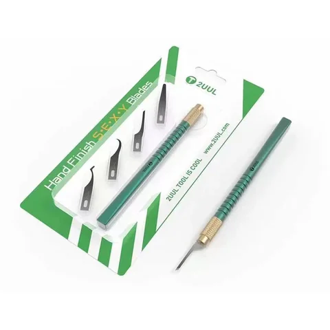 2uul 4 в 1 лезвия для удаления клея с ручной отделкой для PCB материнской платы чип IC ЦП инструмент для удаления клея нож для чистки инструмент для выскабливания