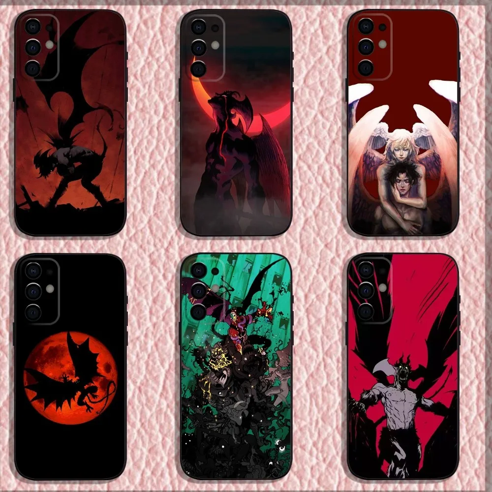 Чехол для телефона D-Devilman C-Crybaby Samsung S24 S21 S22 S23 S30 Ultra S20 Plus Fe Lite Note 10 9 5G черный мягкий