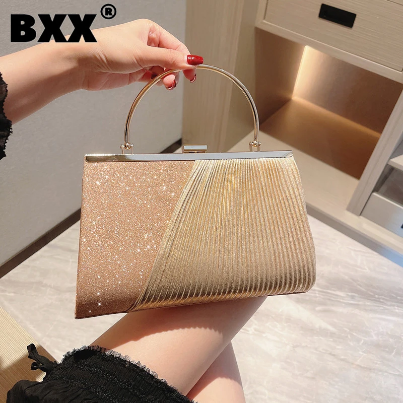 

[BXX] New Fashion 2023 Handbag For Women Crossbody Celebrity Dinner Party Bag Female Chain Shoulder Portable Bags 8AB632