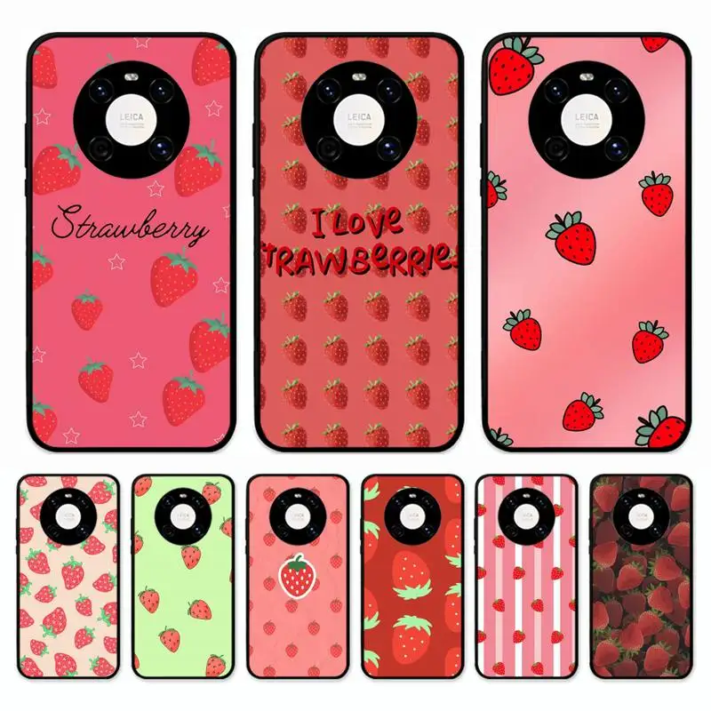 

MaiYaCa Fruit food strawberry Phone Case For Huawei Mate 10 20 30 40 50 lite pro Nova 3 3i 5 6 SE 7 pro 7SE