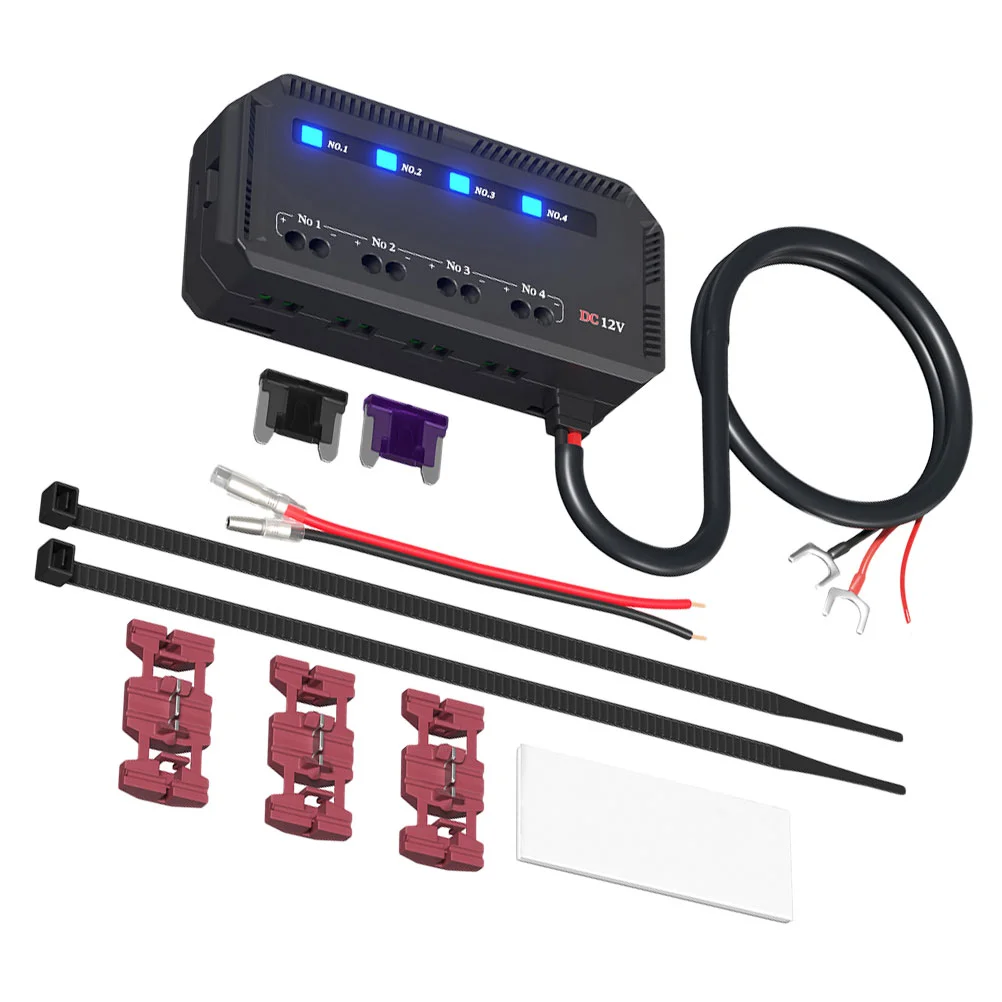 

Fuse Organizer 20a Fused Distribution Block 12v Junction Block Car Fuse Box