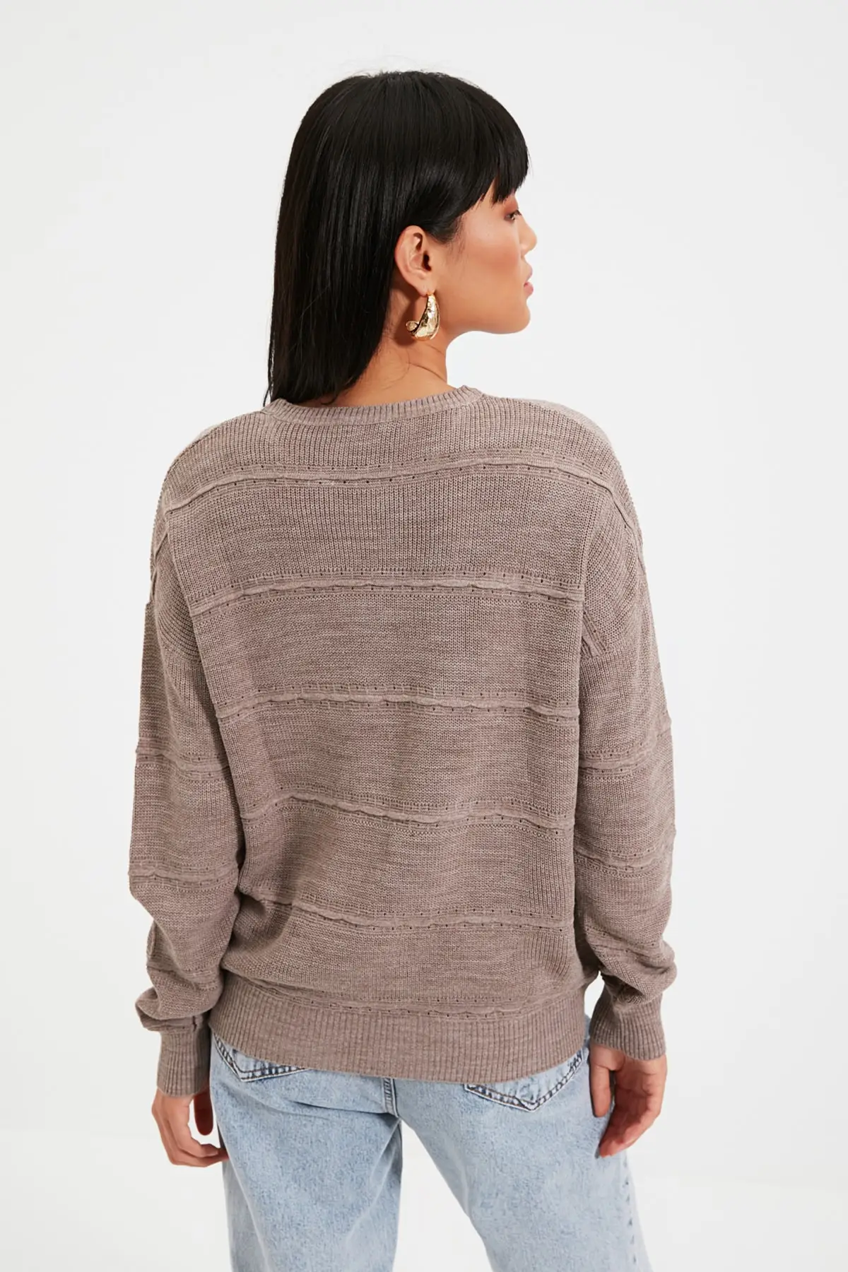 

Trendyol Cellular Knitwear Sweater TWOAW22KZ0509