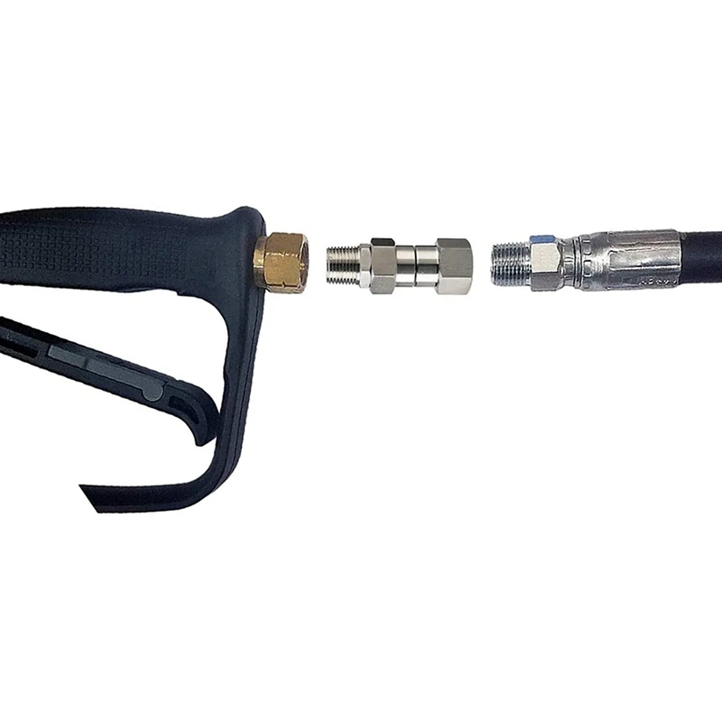 2 шт. поворотный кронштейн для мойки высокого давления наружная резьба NPT 3/8 дюйма