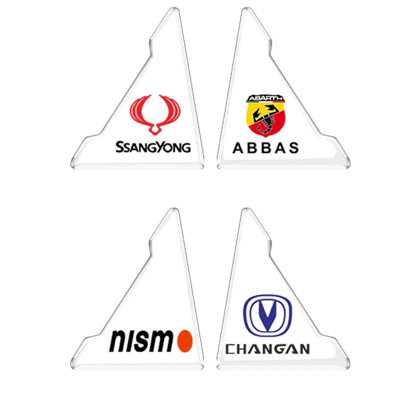2 шт. прозрачные наклейки на ножки автомобильной двери для Nismo GTR Leaf Juke March Note Fairlady