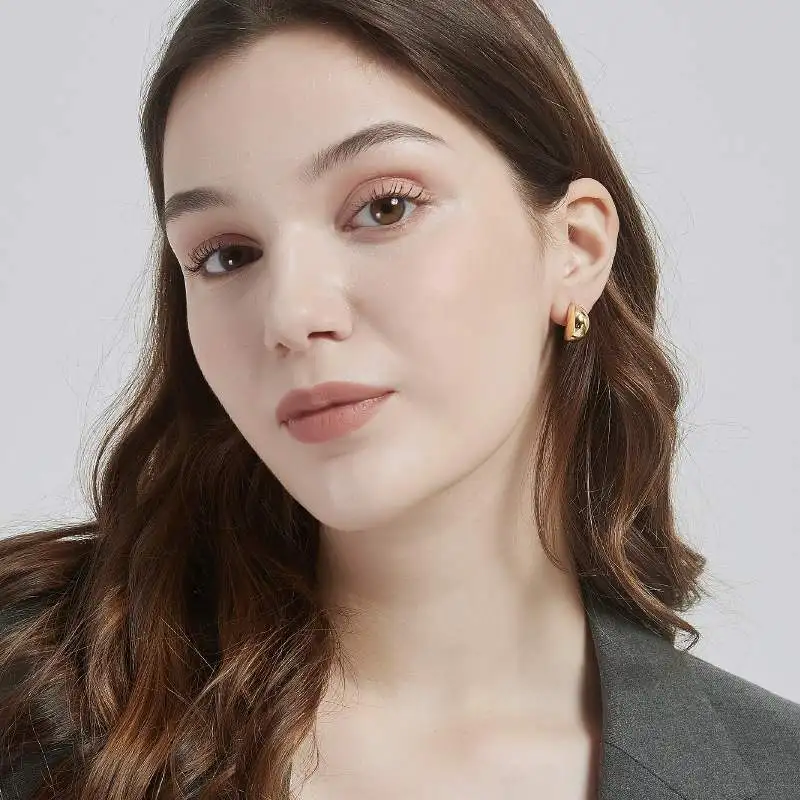 Женские серьги-капли Sweet Water простые элегантные серьги-иглы S925 серебряные