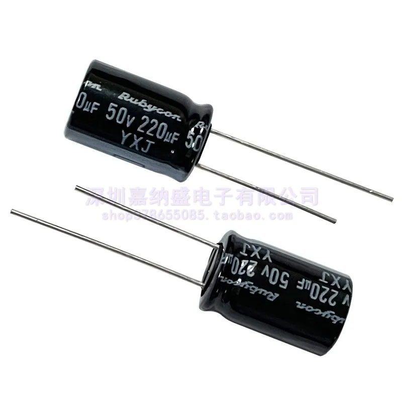 

10pcs/lot original new 50V 220UF 10x16mm YXJ high frequency low resistance Japanese electrolytic capacitor