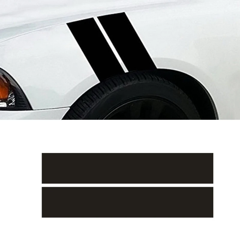 

Car Hood Mark Stickers Auto Stripes Graphics Decals for Dodge Challenger/ Charger Car-styling Exterior Decor Accessories