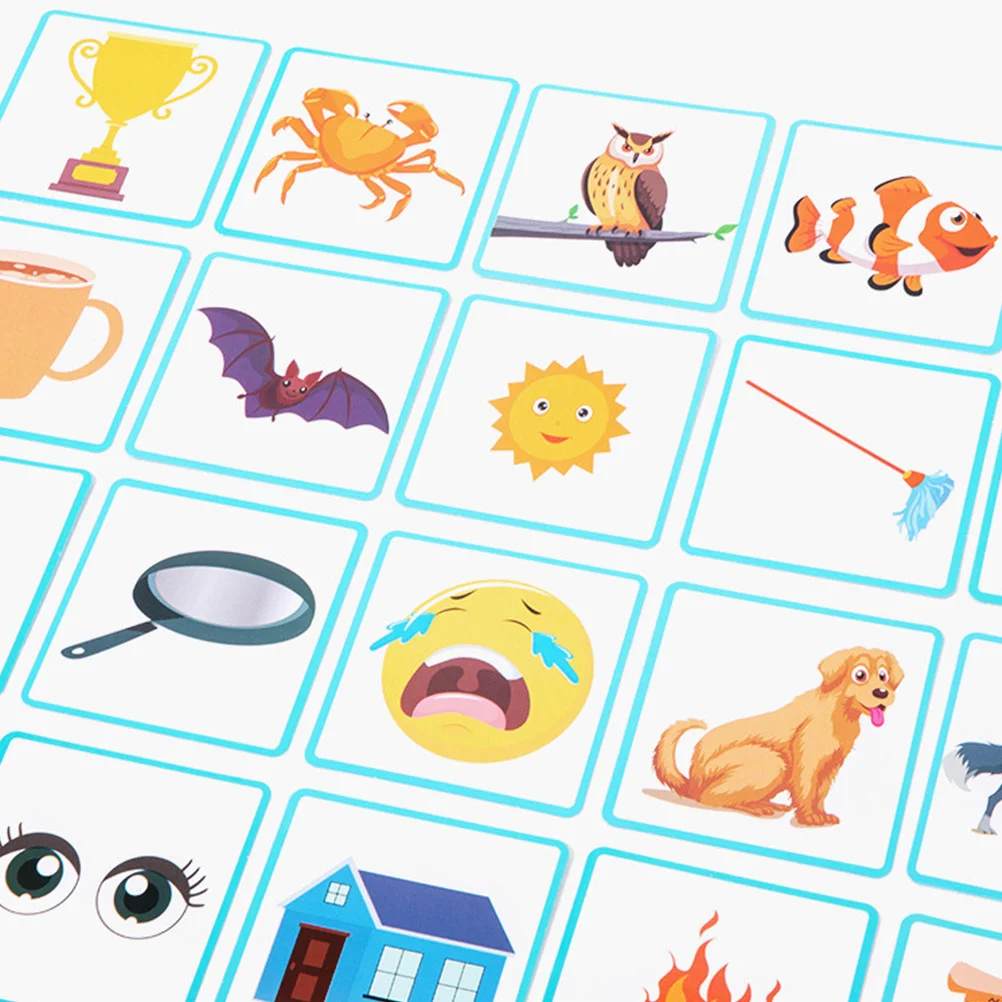 

Study Card Alphabet Toys Matching Letter Game English Words Spell Blocks Wooden Children Cognitive