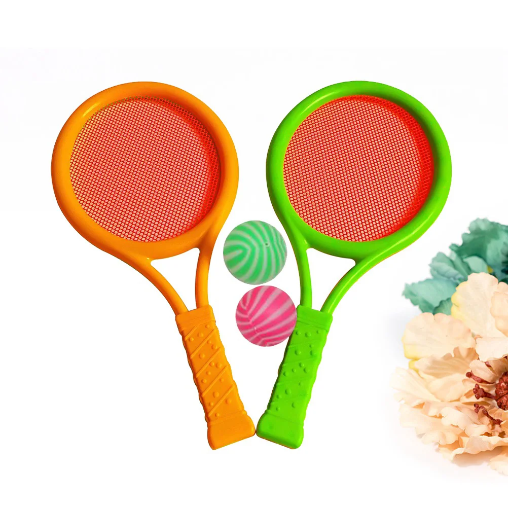 

Badminton Rackets Balls Set Children Sports Parent-Child Game for Boys Girls
