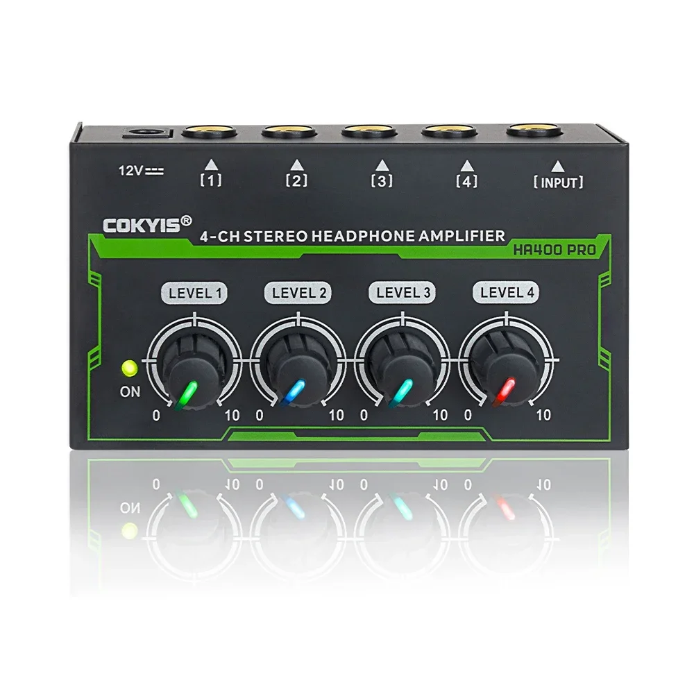 Ультракомпактный аудиоусилитель для HA400 PRO 4-канальный мини-стереоусилитель