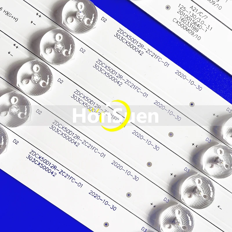 5KITLED подсветка полоса для HERAN HD-50DD7 Telefunken TF-LED50S28T2 CX500DLEDM ZDCX50D12R-ZC14FG-04 303CX500040 PY63589B E320260
