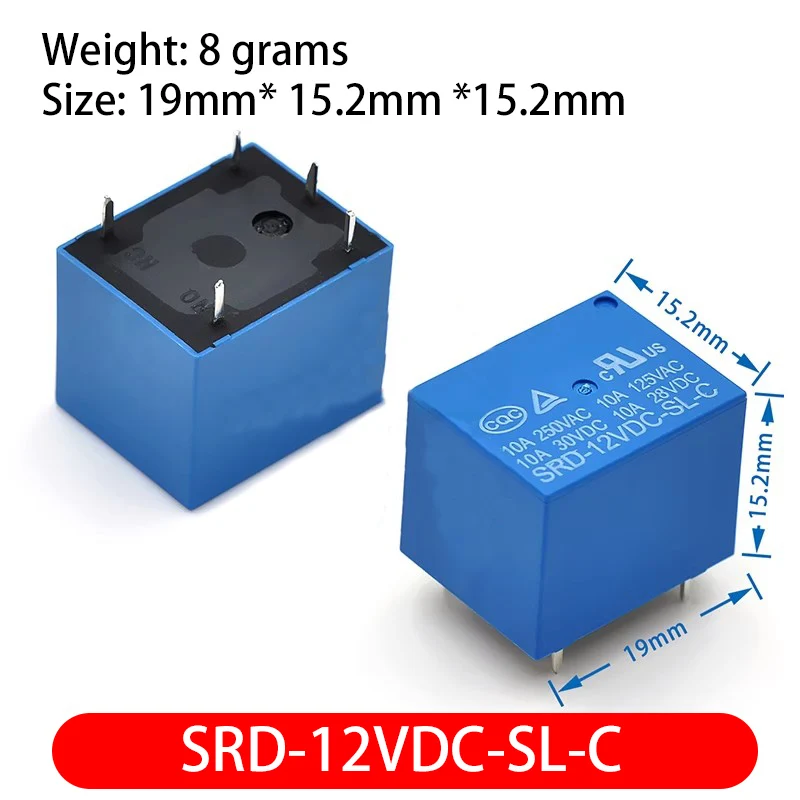 Реле SRD-05VDC-SL-C SRD-12VDC-SL-C