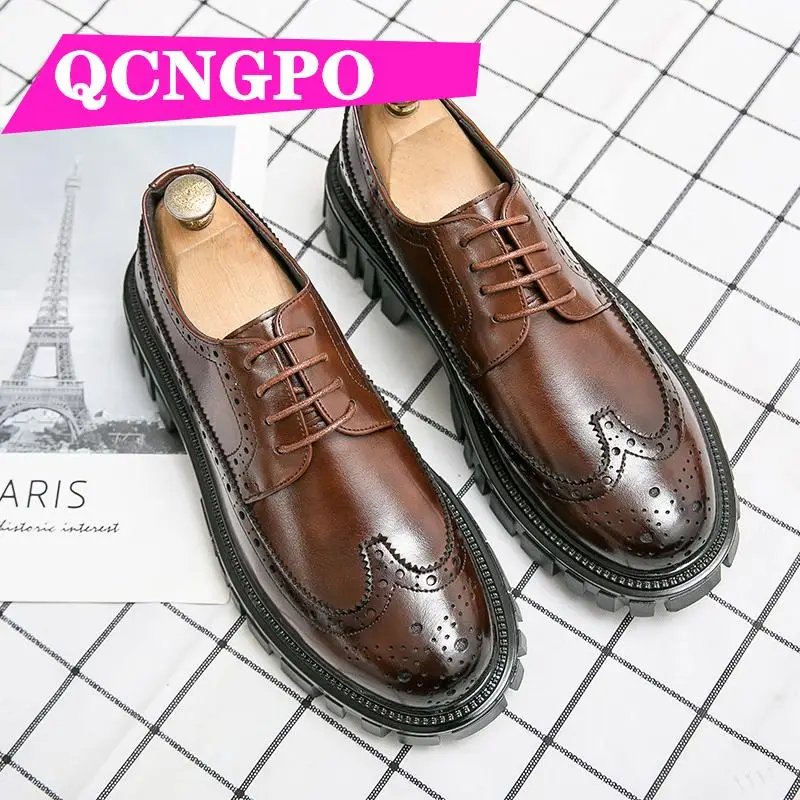 

Derby shoes wedding shoes groom leather shoes office shoes business formal shoes lace up shoes meeting shoes water proof