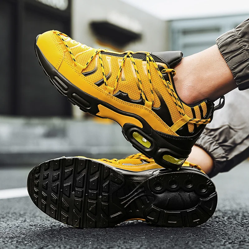 Abhoth Men's Running Shoes Comfortable Cushioning Wear-resistant Non-slip Tennis Shoes Basketball Shoes Lightweight Sports Shoes