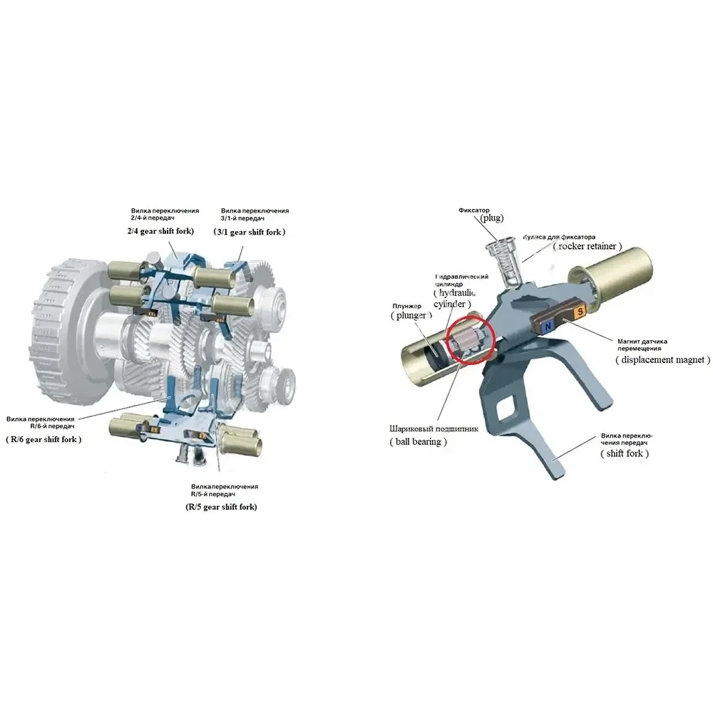 Новинка подшипник 02E DQ250 для фотовспышки 6 скоростей подходит AUDI Suzuki A3 Q4 VW SKODA
