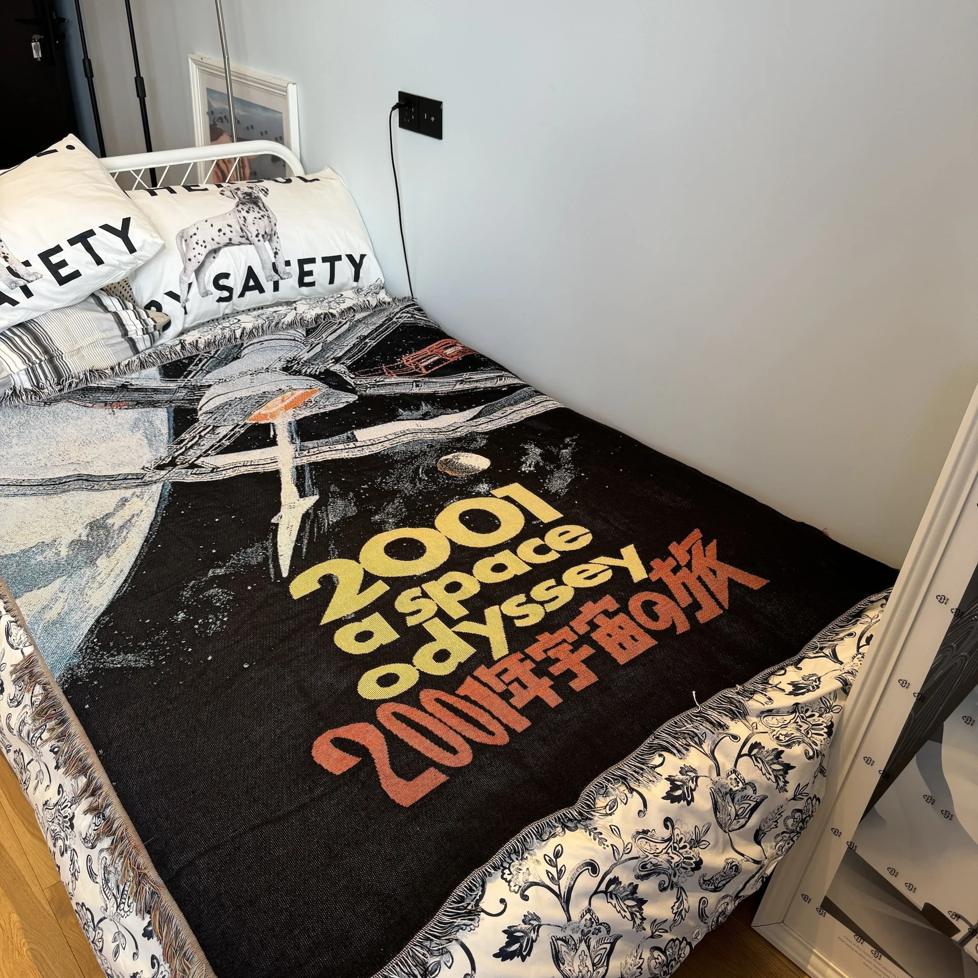 Новинка Хлопковое одеяло A Space Odysse покрывало для пикника и кемпинга сна отдыха